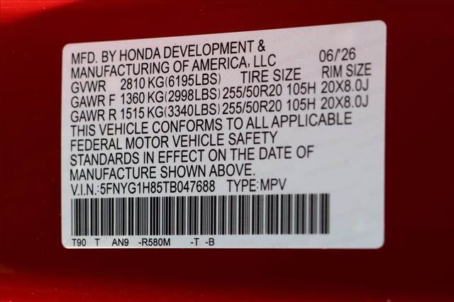 New 2026 Honda Pilot Elite image 26