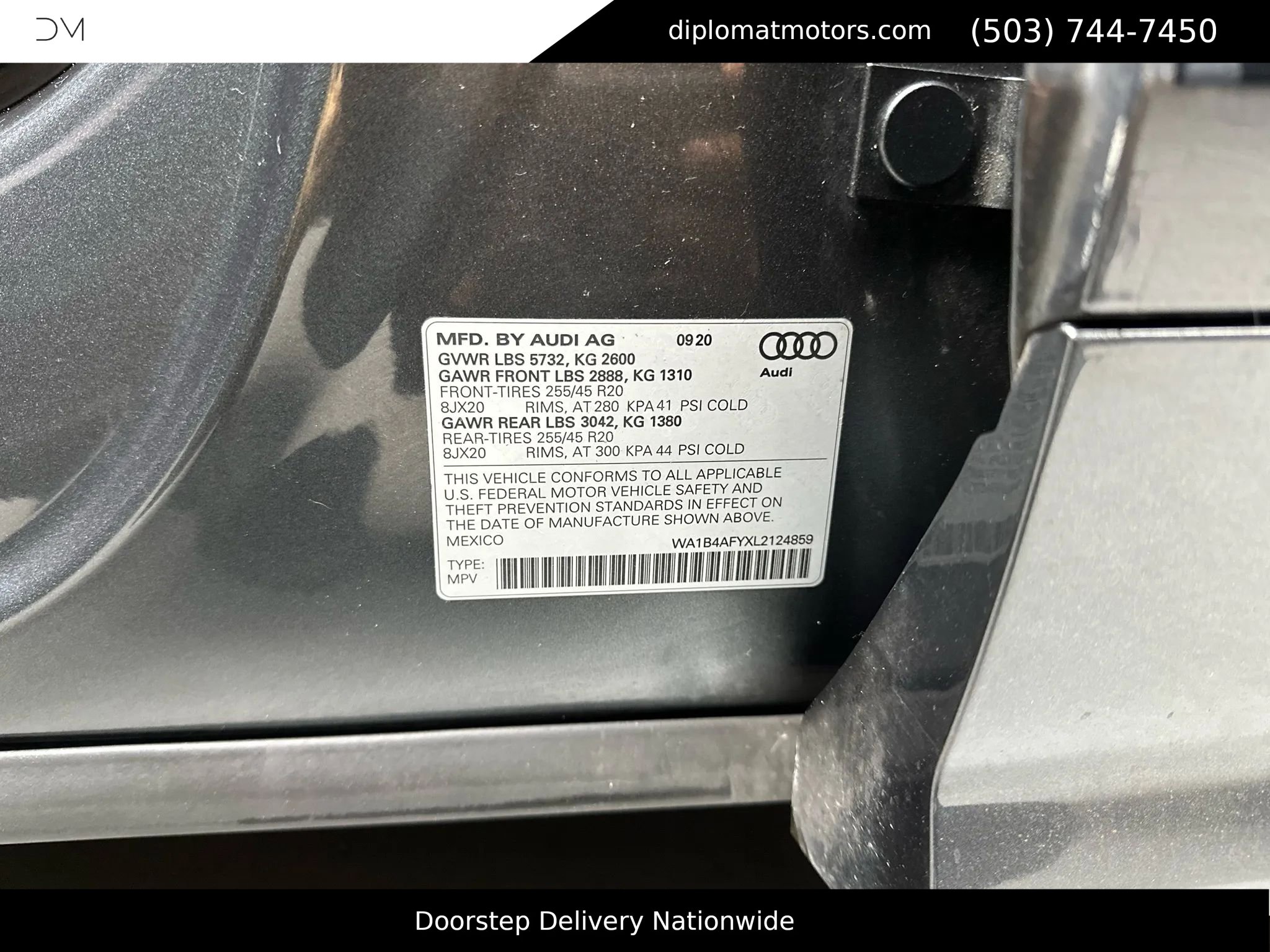 Used 2020 Audi SQ5 Premium Plus w/ Premium Plus Package AWD/4WD image 47