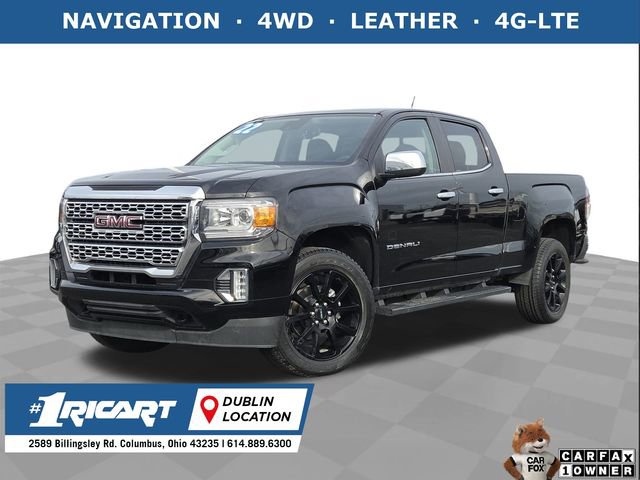 Used 2022 GMC Canyon Denali w/ Denali Black Edition Package image 1