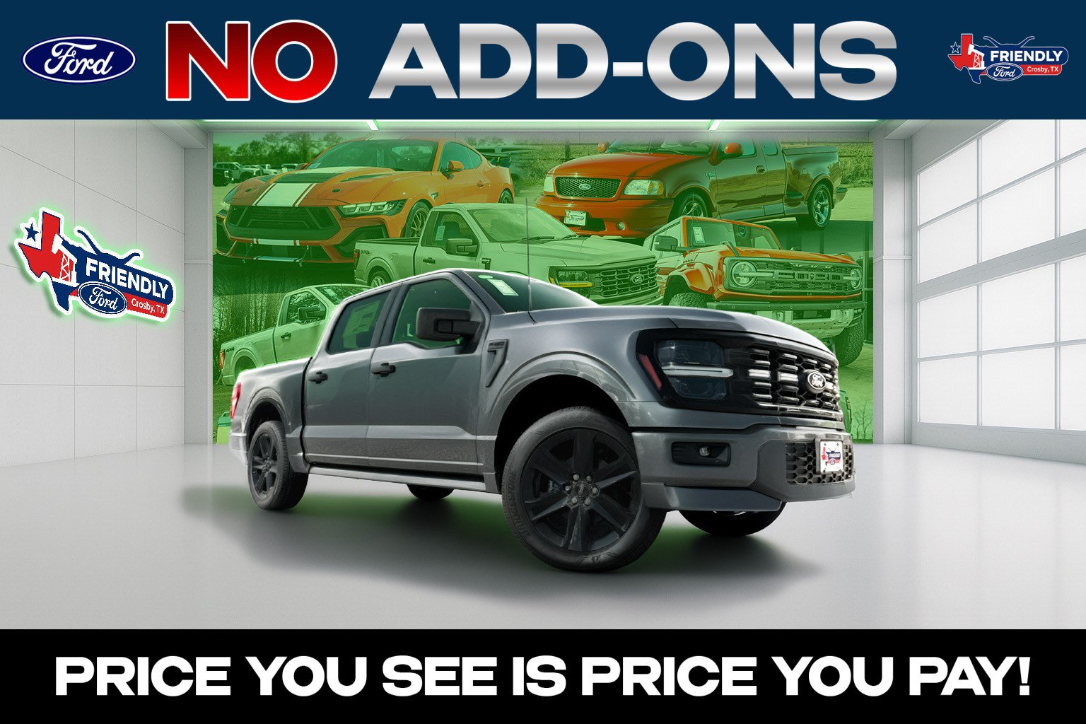 New 2026 Ford F150 STX w/ F-150 LOBO Package