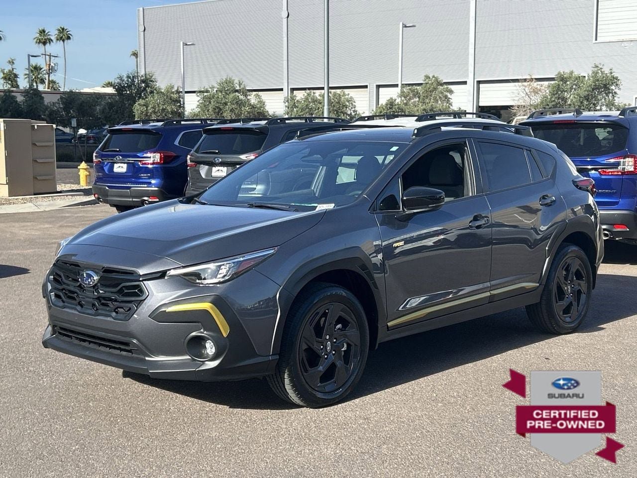 Certified 2025 Subaru Crosstrek 2.5i Sport w/ Crosstrek Mirror Package AWD/4WD image 1