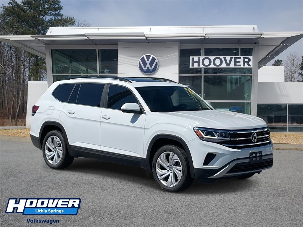 Certified 2021 Volkswagen Atlas SE w/ Panoramic Sunroof Package