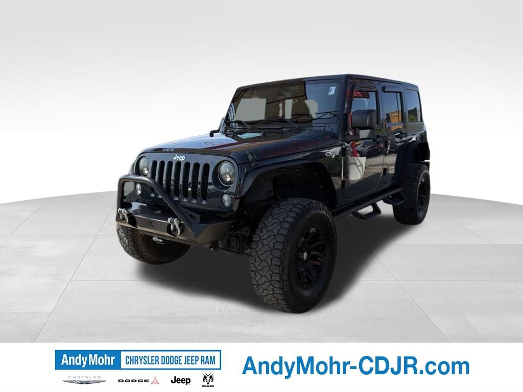 Used 2016 Jeep Wrangler Unlimited Rubicon w/ Connectivity Group AWD/4WD image 3