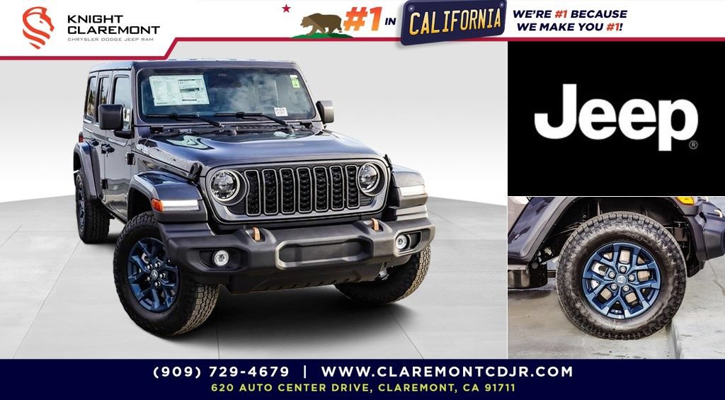 New 2026 Jeep Wrangler Unlimited Sport AWD/4WD 360° Tour