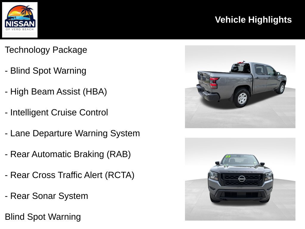 Used 2023 Nissan Frontier S w/ Technology Package AWD/4WD image 19
