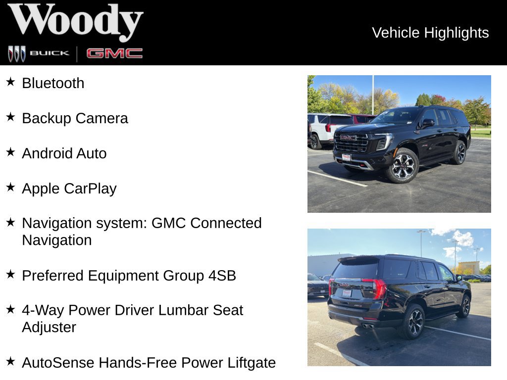 Certified 2025 GMC Yukon AT4 AWD/4WD image 3