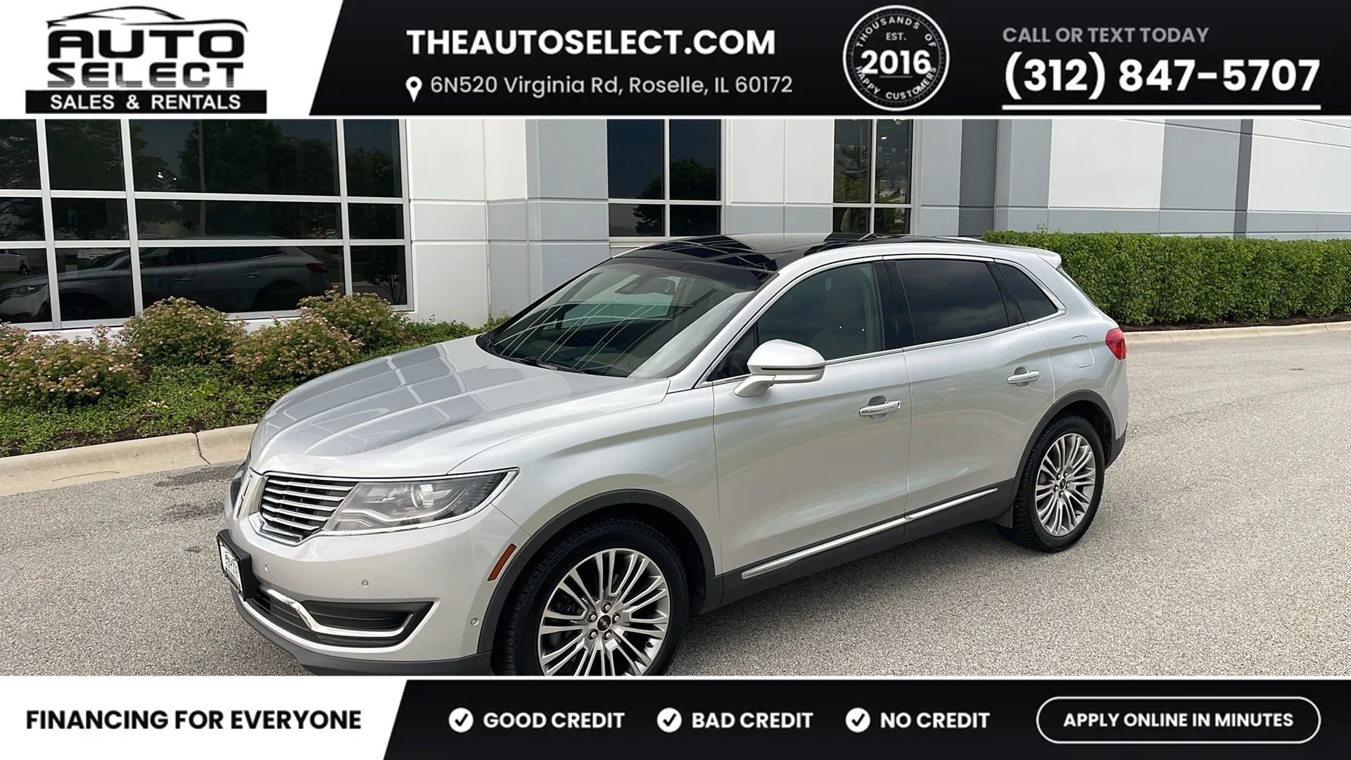 Used 2018 Lincoln MKX Reserve AWD/4WD image 1