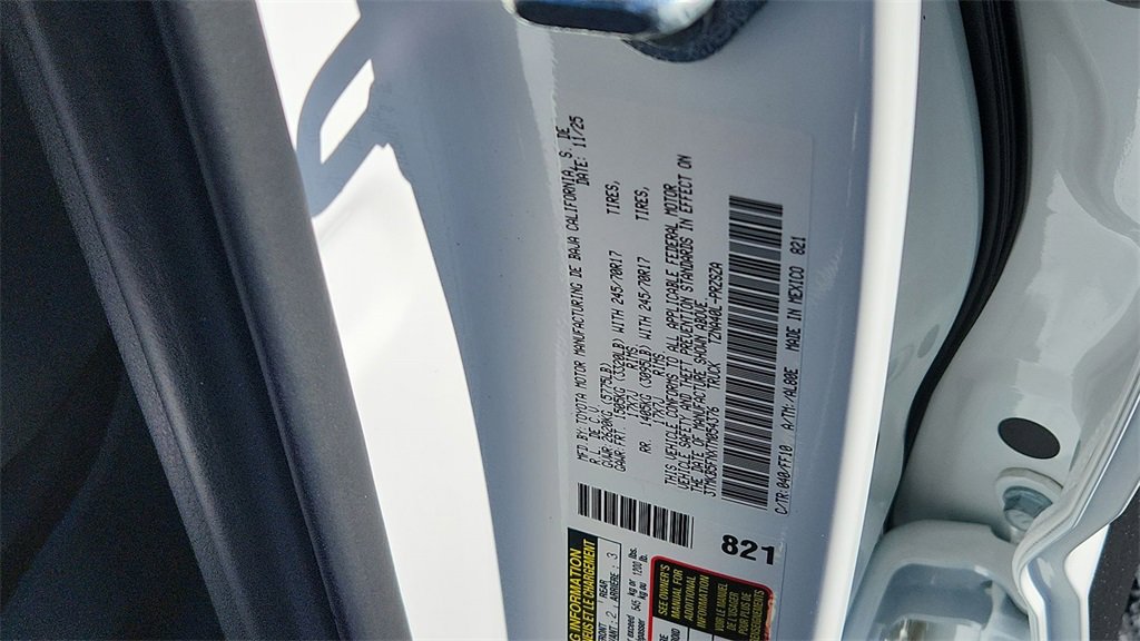 New 2026 Toyota Tacoma SR5 image 26