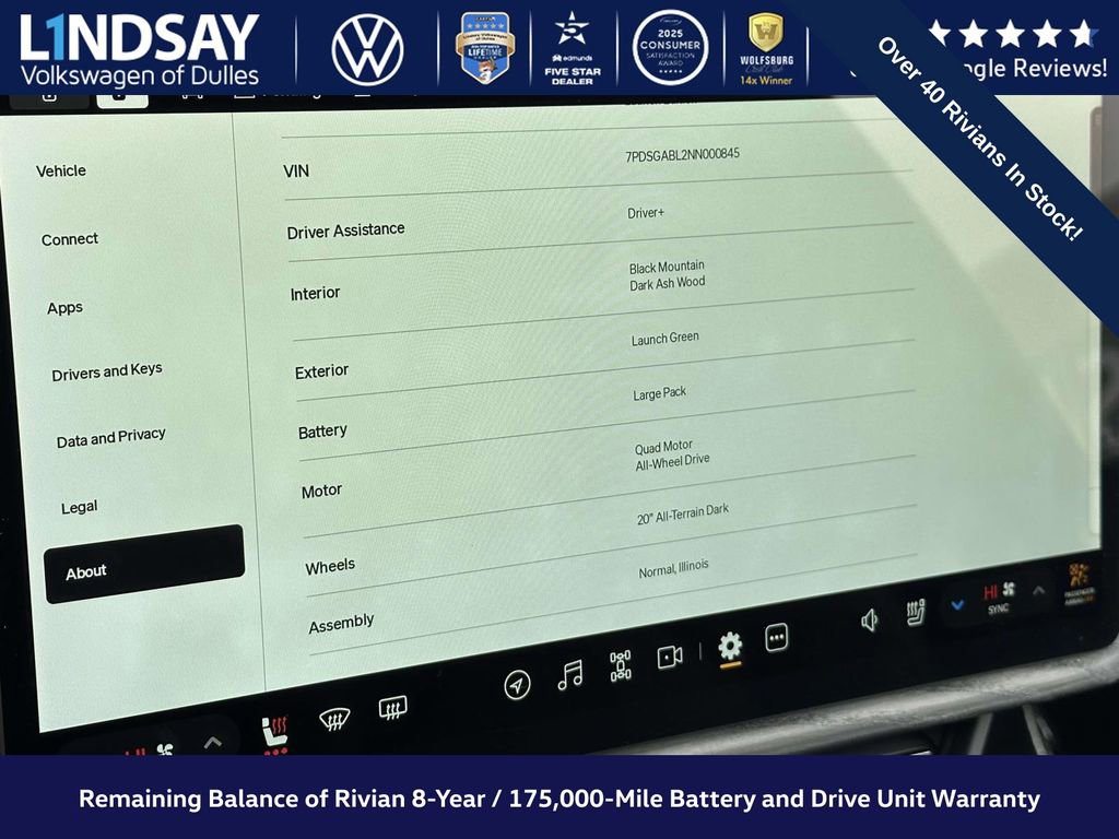 Used 2022 Rivian R1S Launch Edition image 25