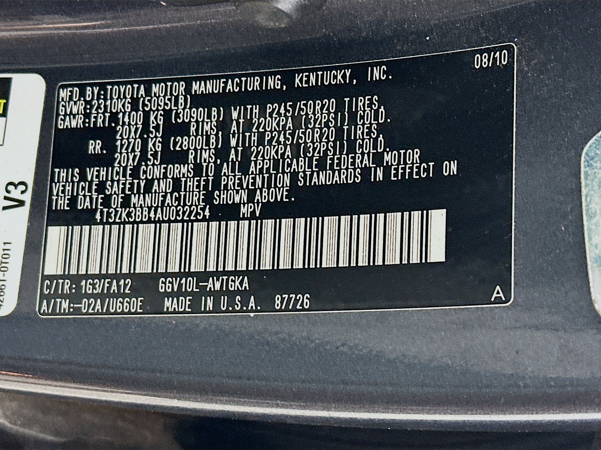 Used 2010 Toyota Venza FWD image 12