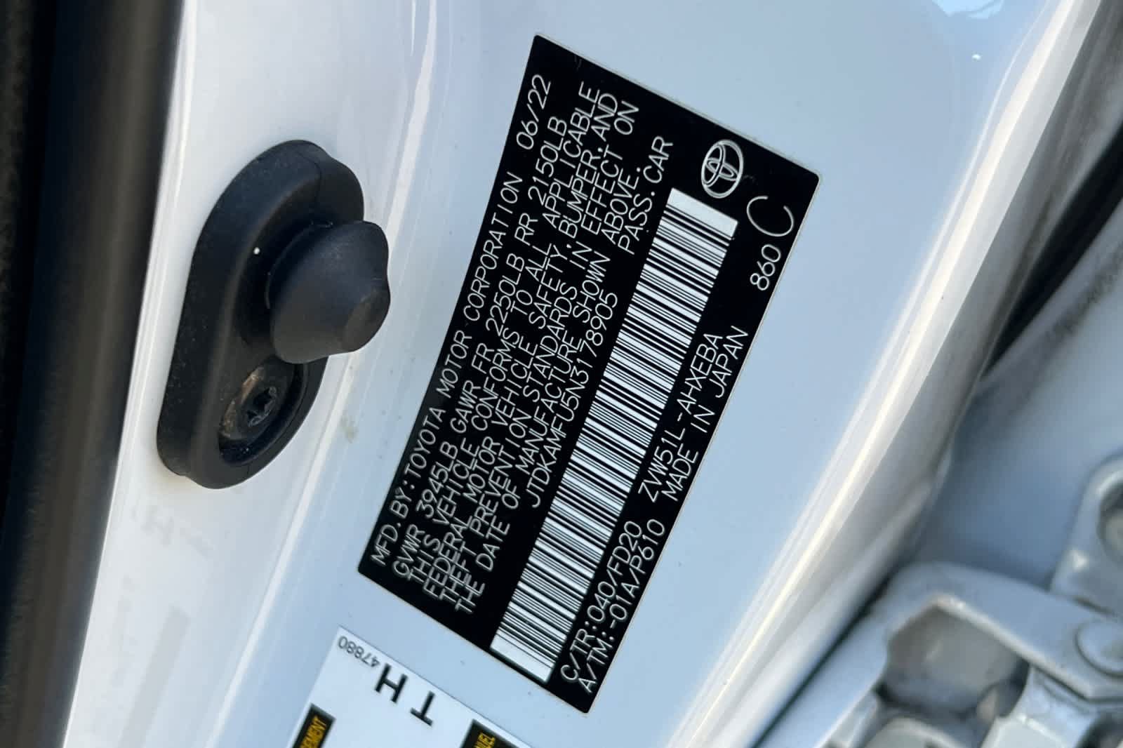 Used 2022 Toyota Prius LE FWD image 33