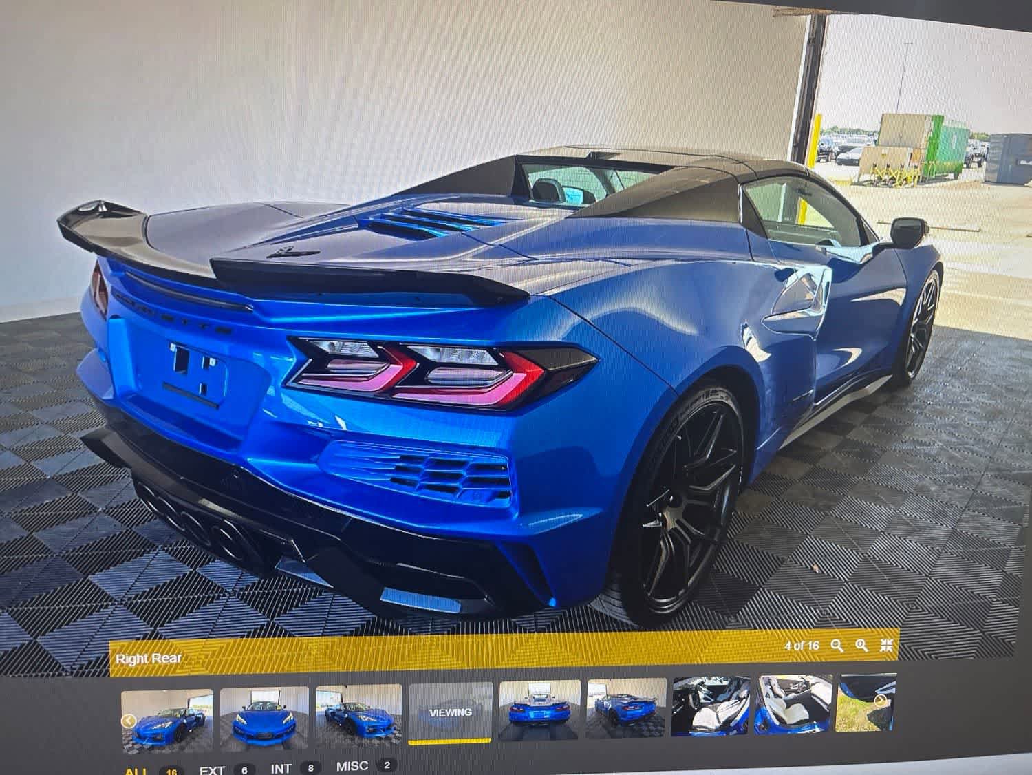 Used 2024 Chevrolet Corvette Z06 w/ Stealth Interior Trim Package RWD image 3