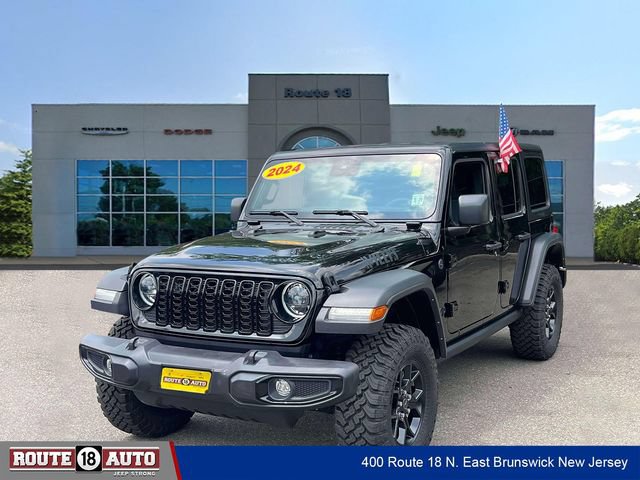 Used 2024 Jeep Wrangler Unlimited Sport AWD/4WD image 2
