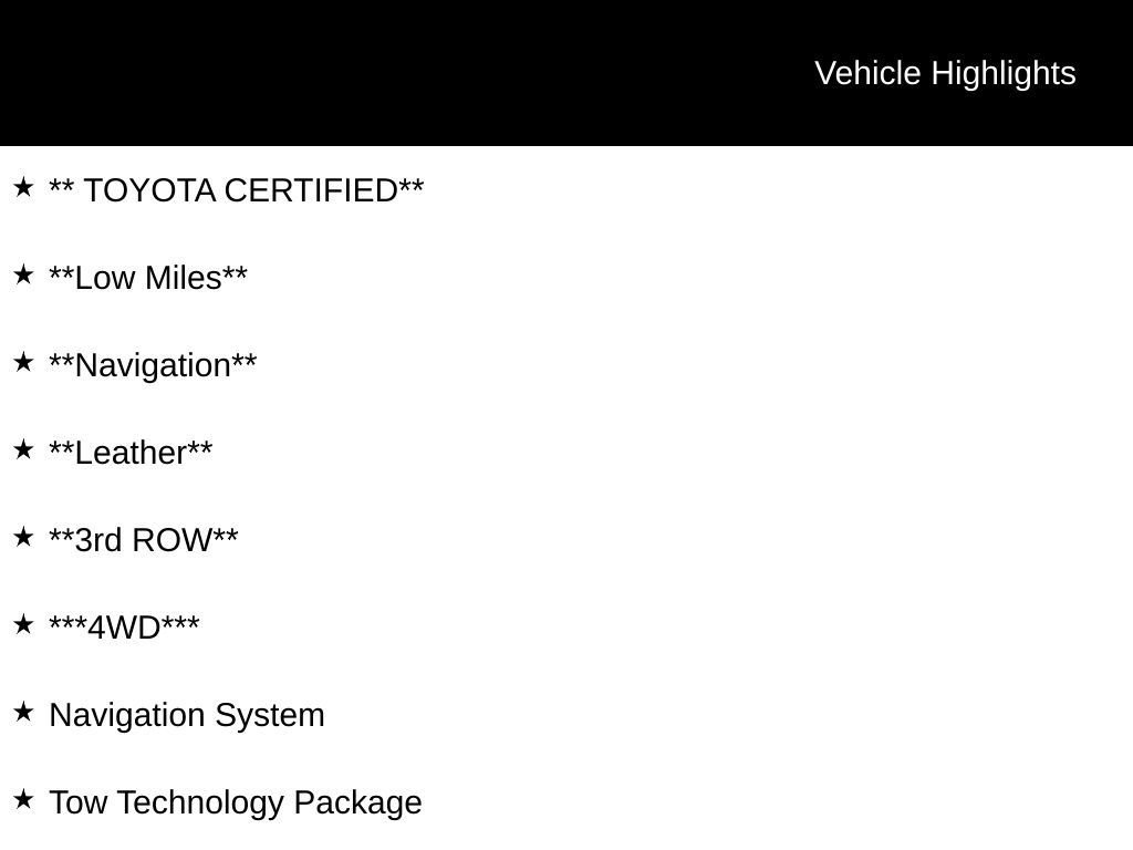 Certified 2024 Toyota Sequoia Limited w/ Nightshade Package AWD/4WD image 30