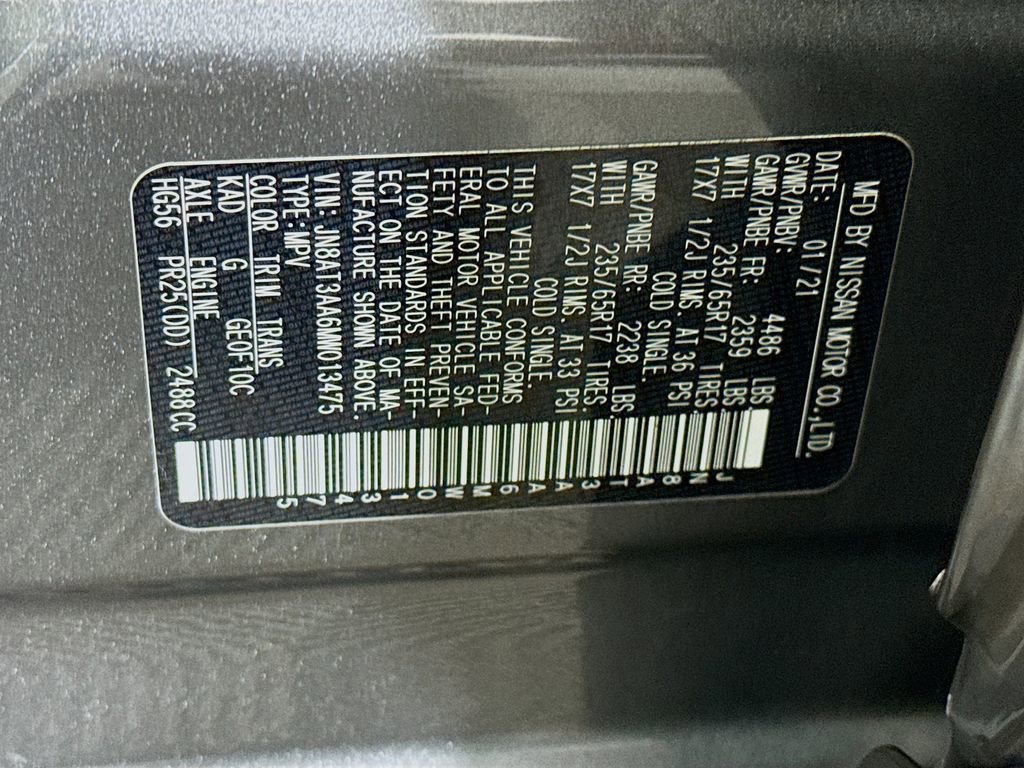 Used 2021 Nissan Rogue S FWD image 32