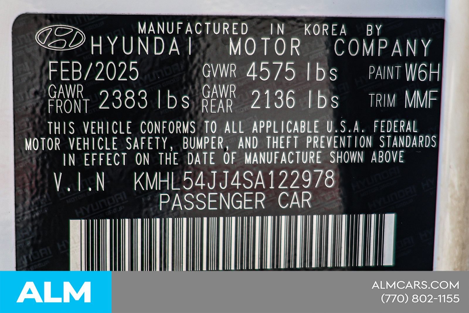 Used 2025 Hyundai Sonata Limited FWD image 47