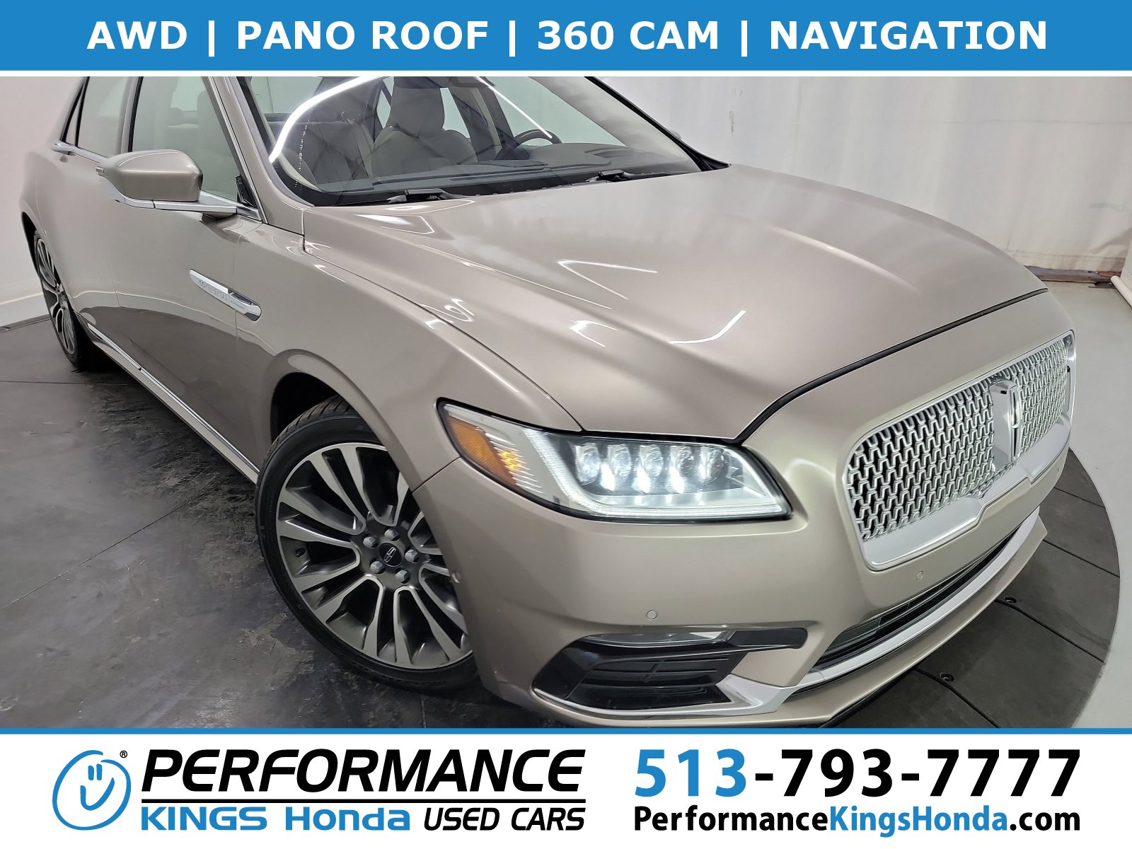 Used 2019 Lincoln Continental Reserve
