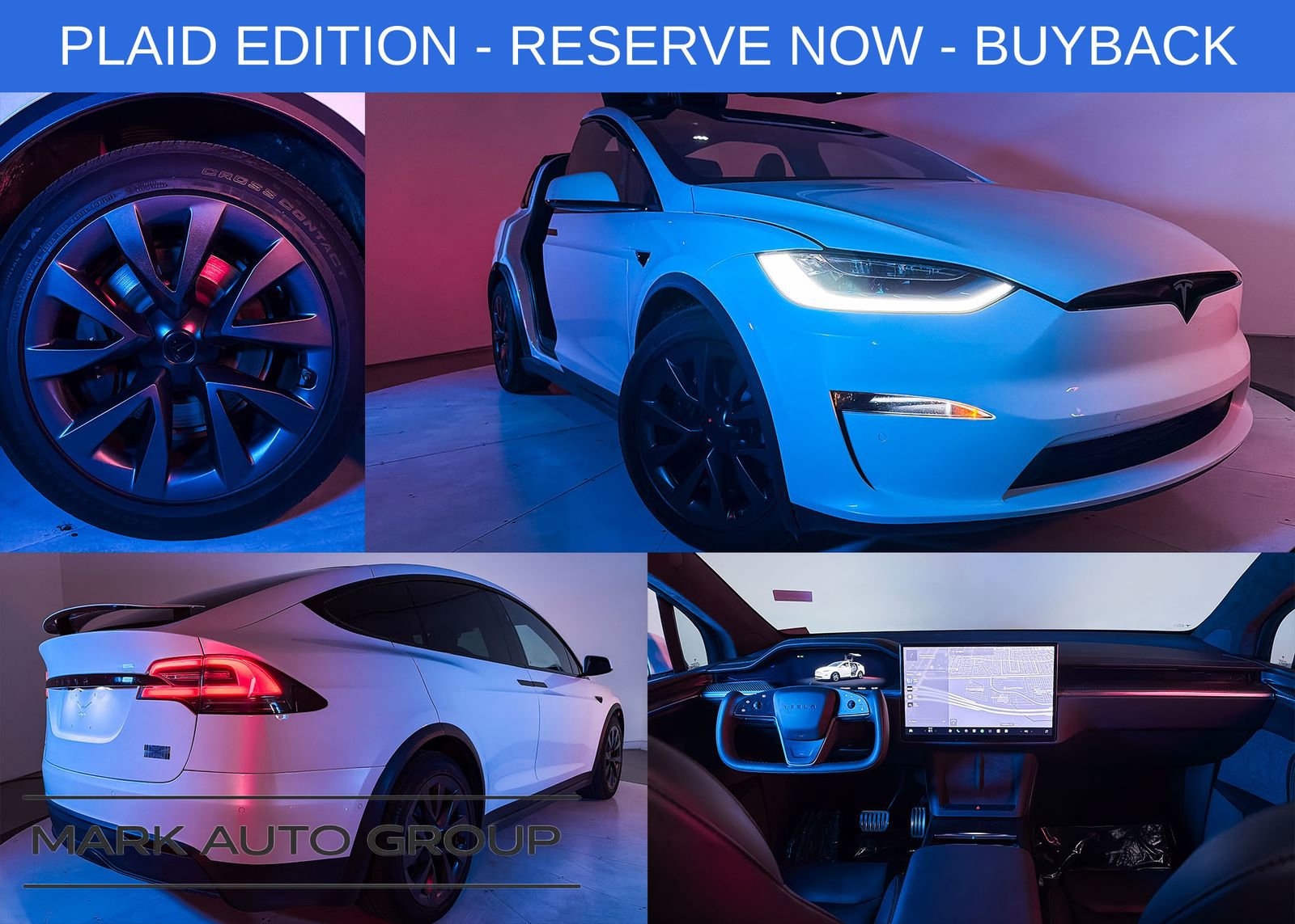 Used 2022 Tesla Model X Plaid AWD/4WD image 1