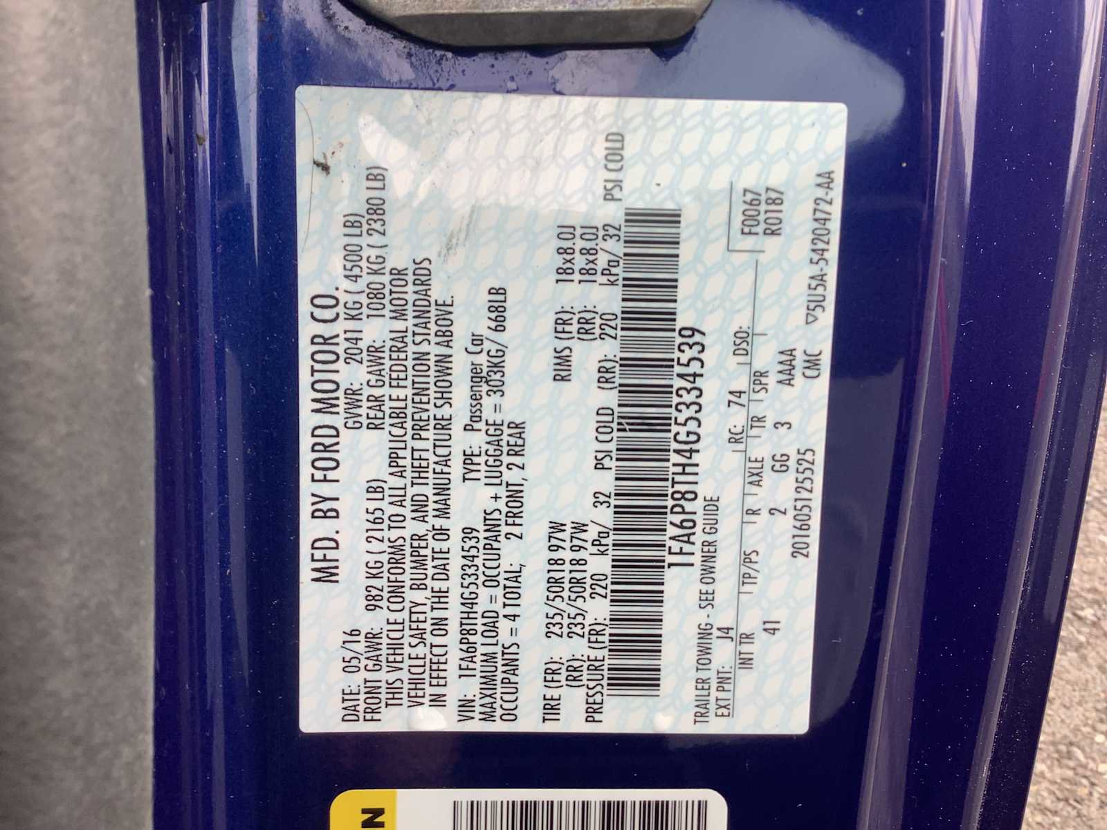 Used 2016 Ford Mustang Premium image 21