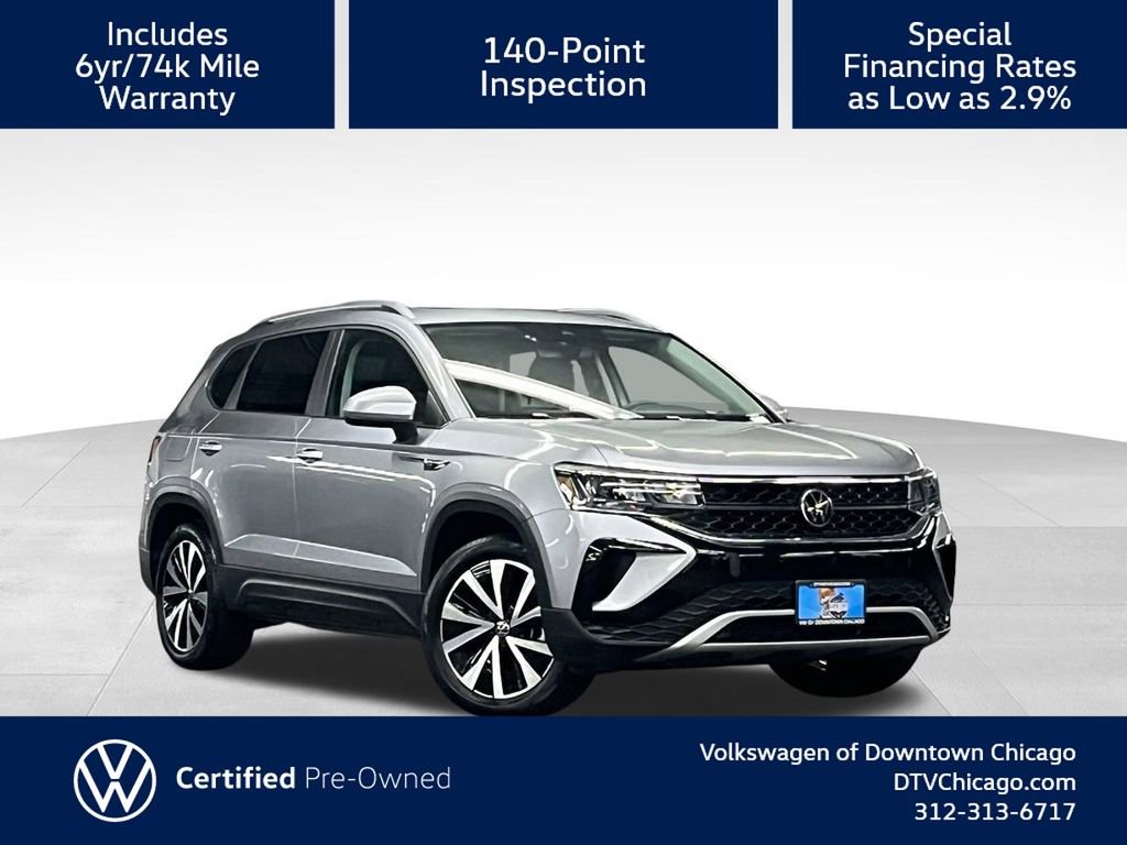 Used 2023 Volkswagen Taos SE w/ Panoramic Sunroof Package image 1