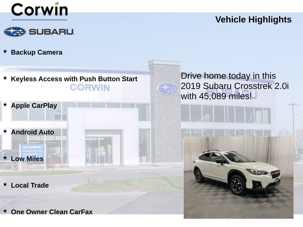 Used 2019 Subaru Crosstrek 2.0i image 6