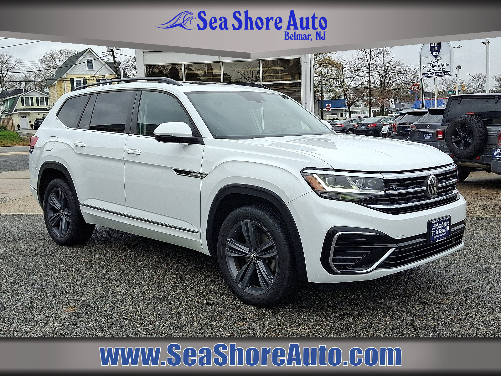 Used 2021 Volkswagen Atlas SE w/ Panoramic Sunroof Package