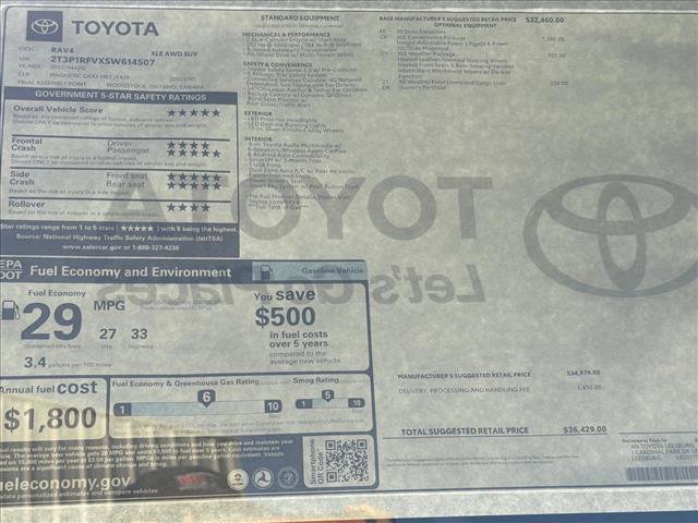 New 2025 Toyota RAV4 XLE image 25
