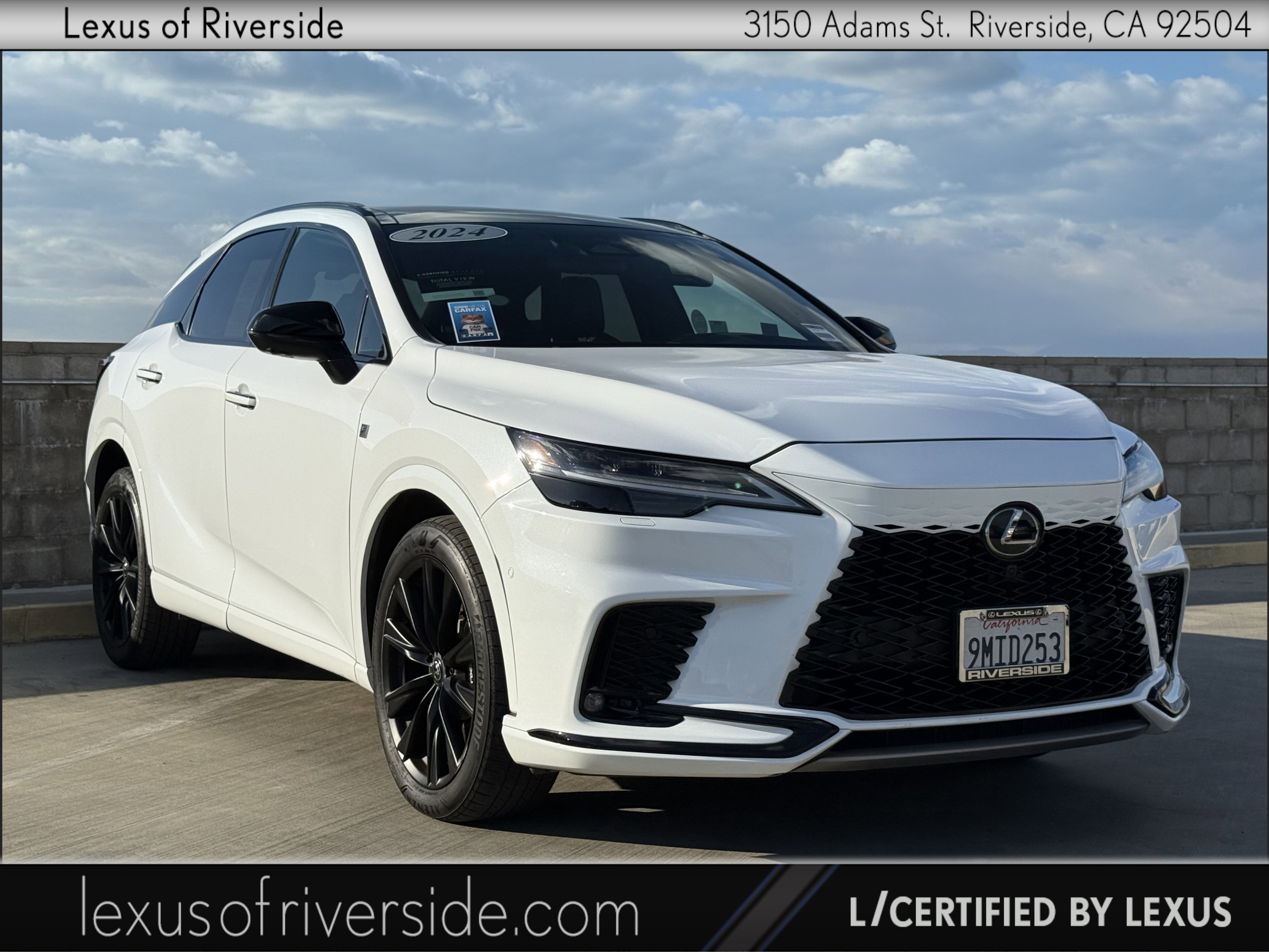 Certified 2024 Lexus RX 500h F Sport