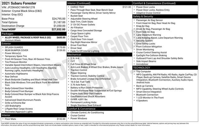 Used 2021 Subaru Forester image 33