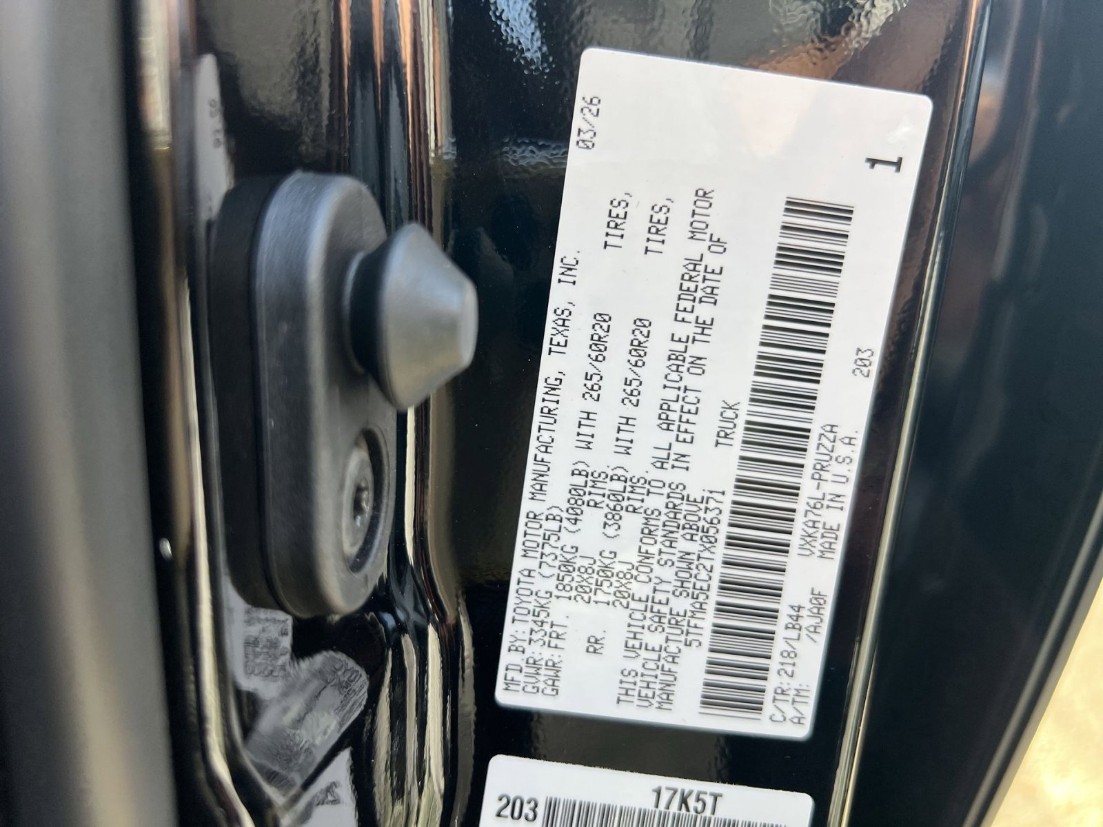 New 2026 Toyota Tundra 1794 Edition image 21