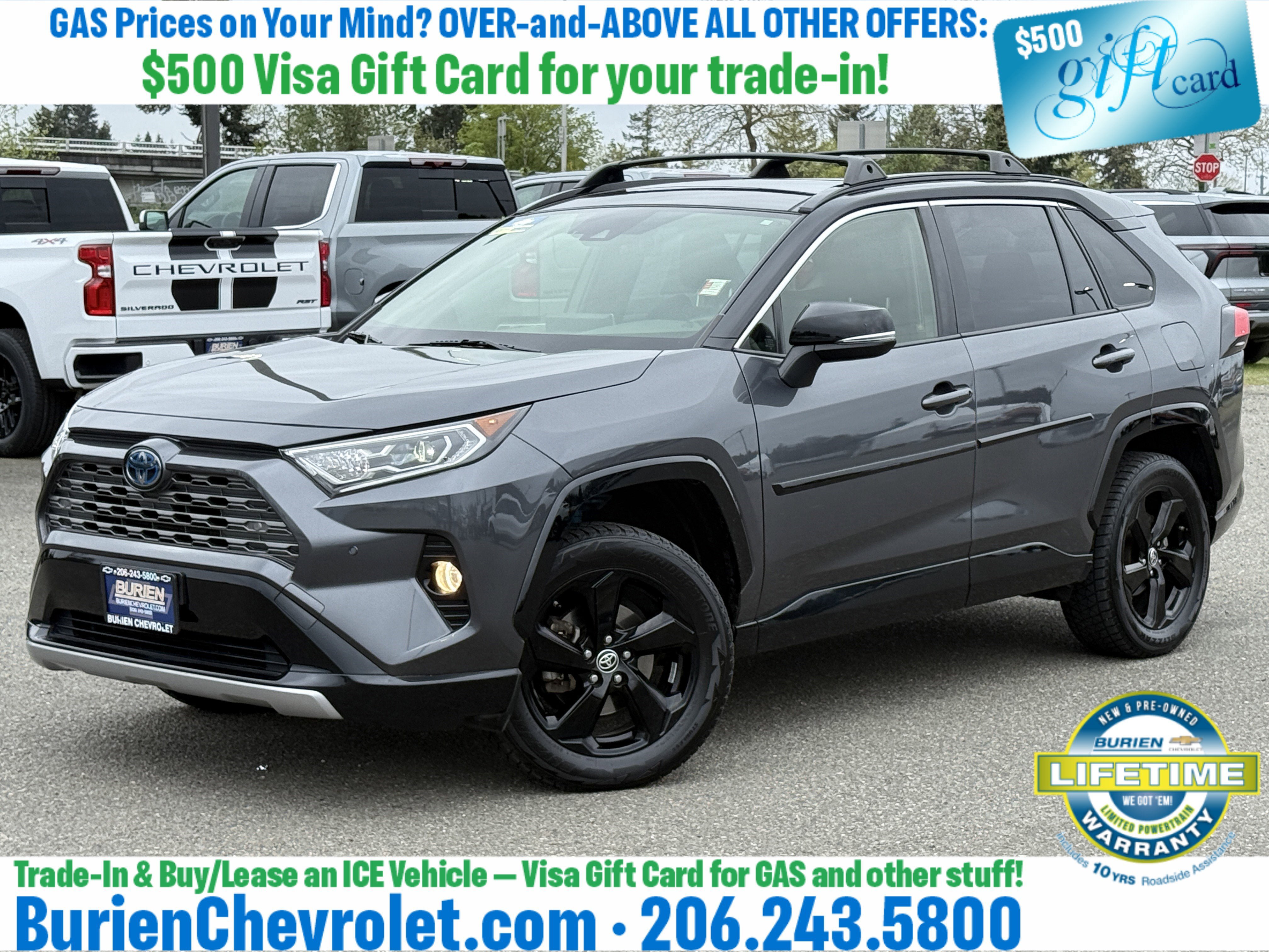 Used 2019 Toyota RAV4 XSE AWD/4WD image 1