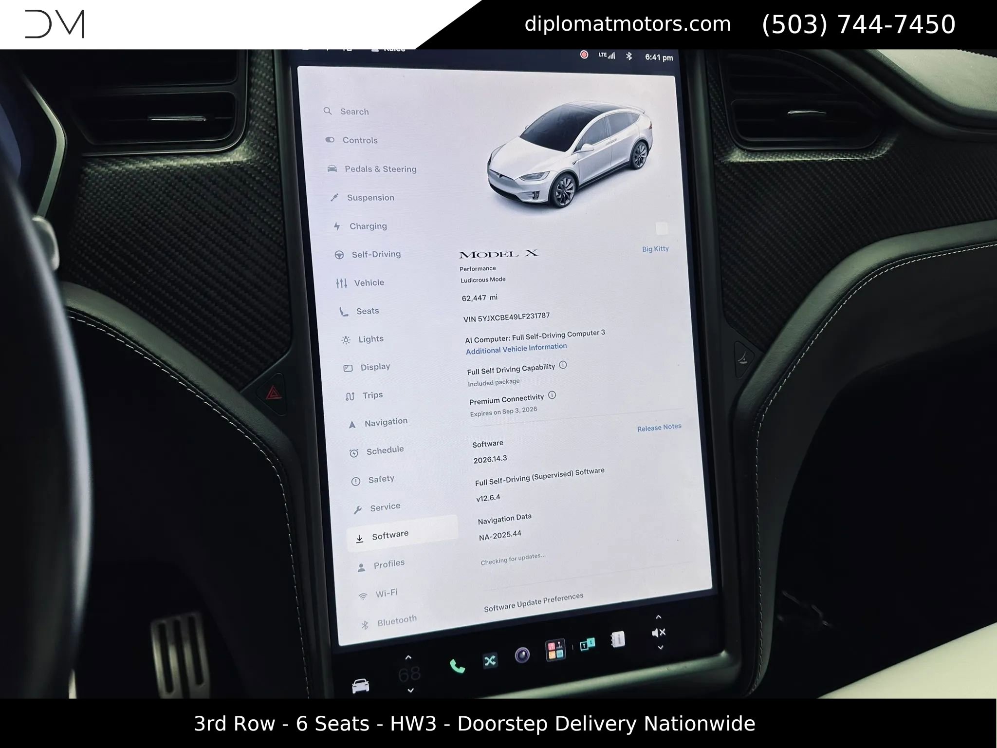 Used 2020 Tesla Model X Performance AWD/4WD image 37
