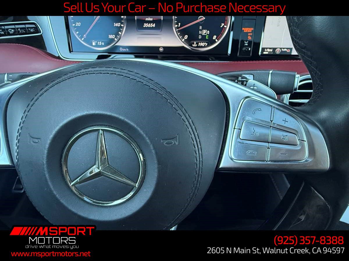 Used 2016 Mercedes-Benz S 550 4MATIC Coupe image 26