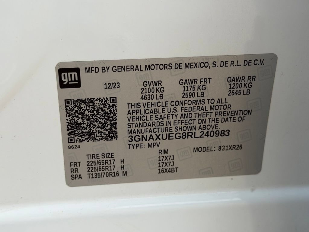 Used 2024 Chevrolet Equinox LT AWD/4WD image 37