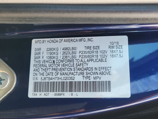Used 2017 Acura RDX w/ Advance Package AWD/4WD image 16