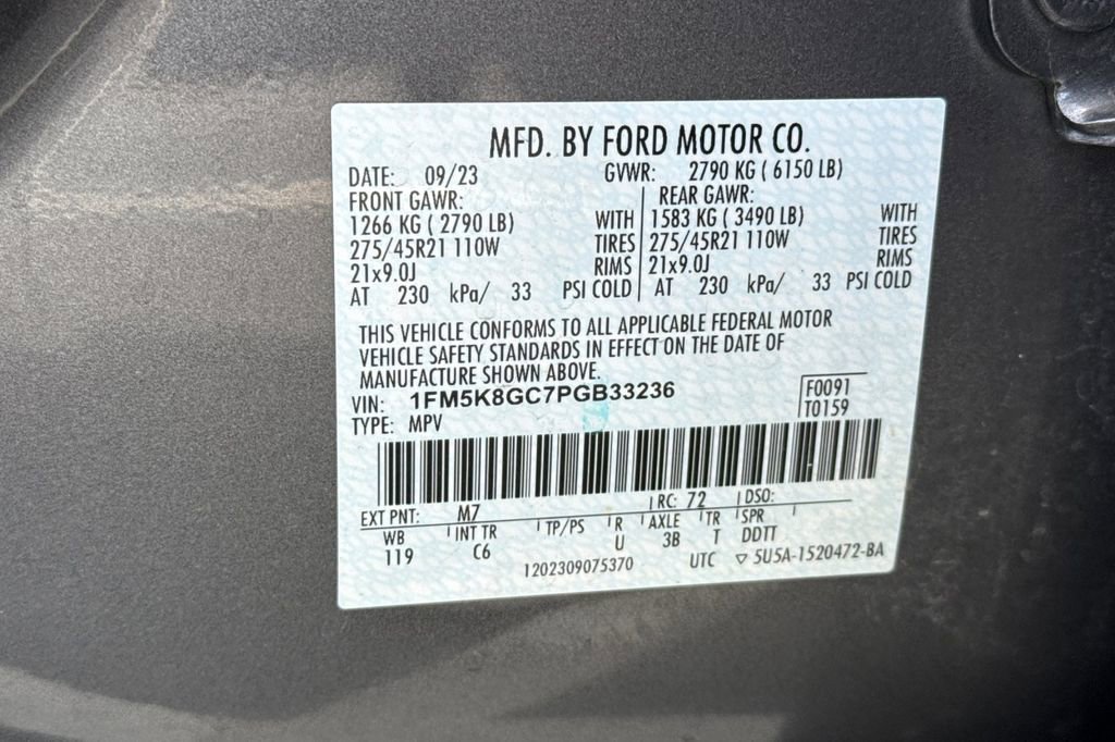 Used 2023 Ford Explorer ST w/ Equipment Group 401A AWD/4WD image 44