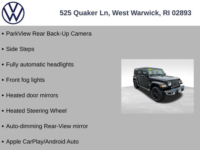 Used 2023 Jeep Wrangler Unlimited Sahara w/ Cold Weather Group AWD/4WD image 18
