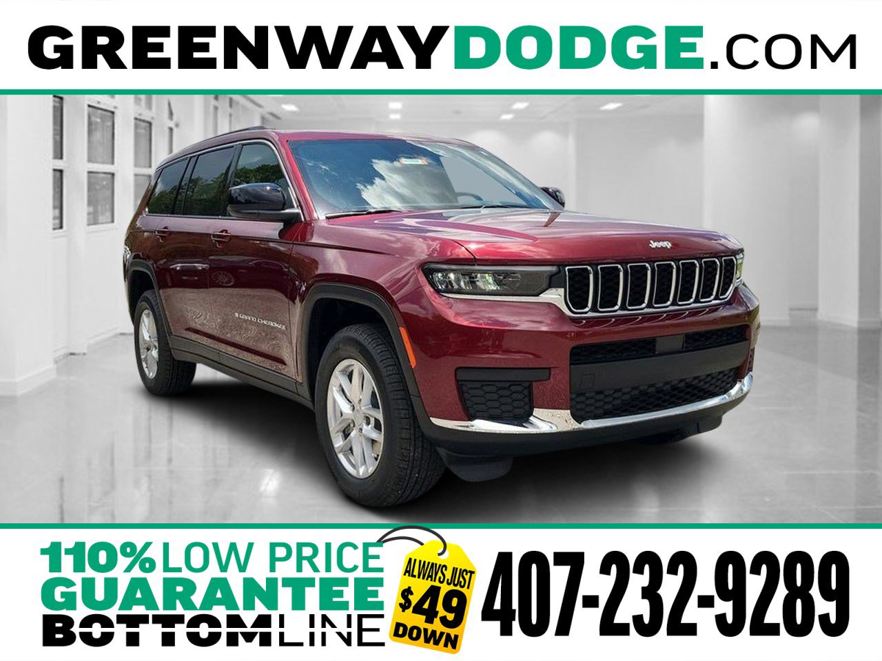New 2025 Jeep Grand Cherokee L Laredo