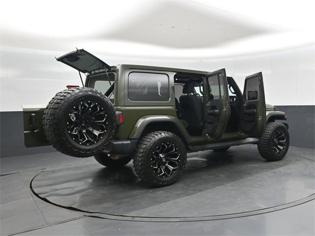 Used 2021 Jeep Wrangler Unlimited Sahara w/ Uconnect 4C Nav & Sound Group image 46