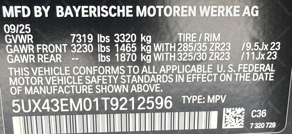 New 2026 BMW ALPINA XB7 image 62