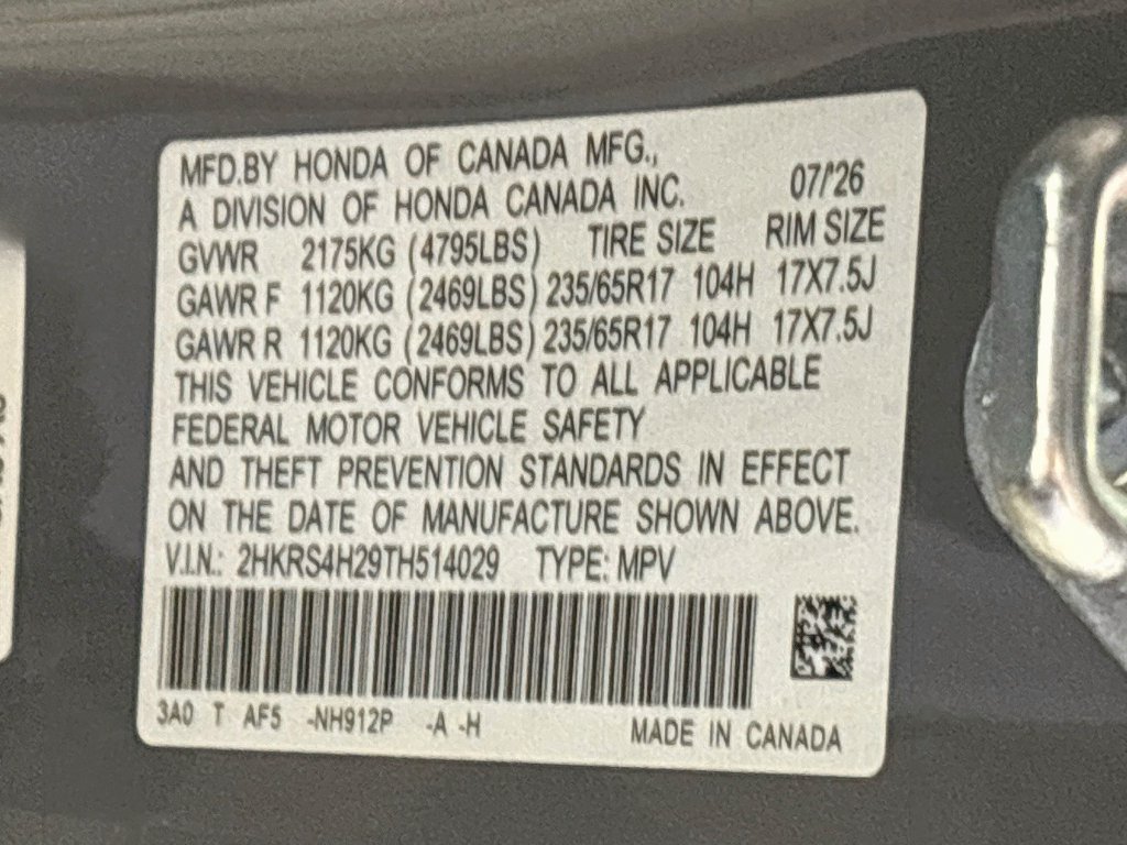 New 2026 Honda CR-V LX image 24