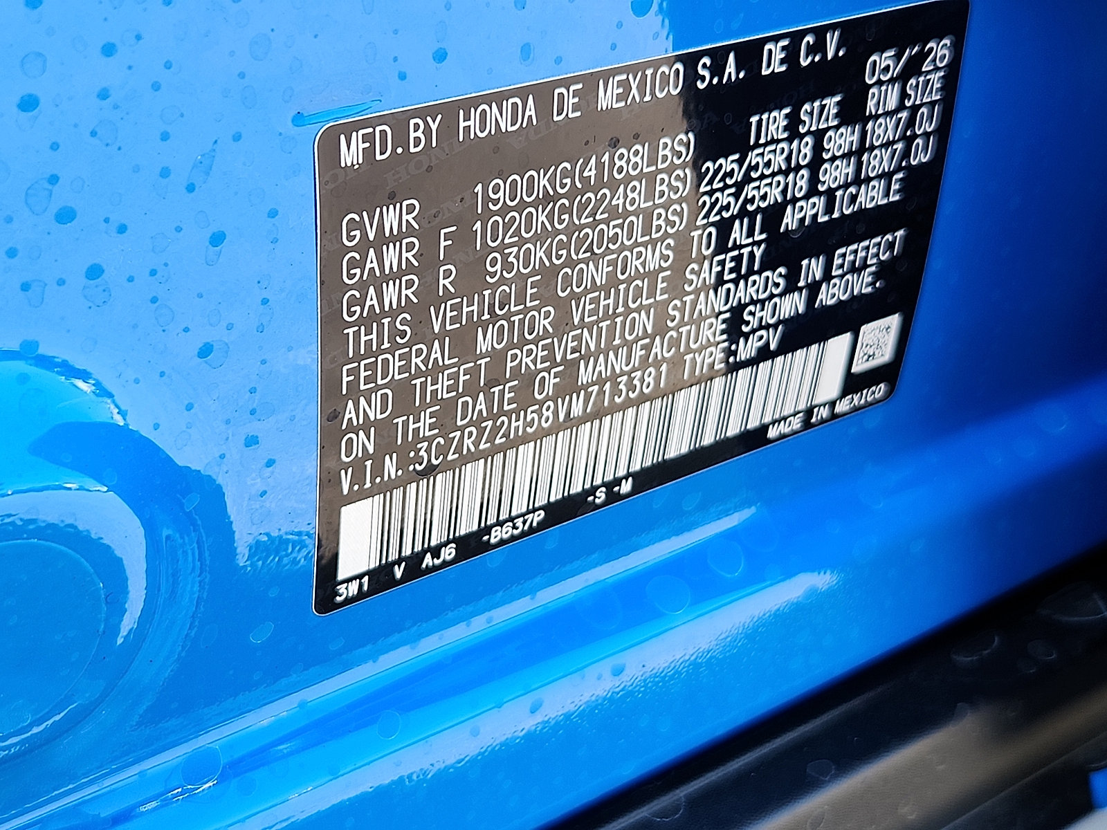 New 2027 Honda HR-V Sport image 18