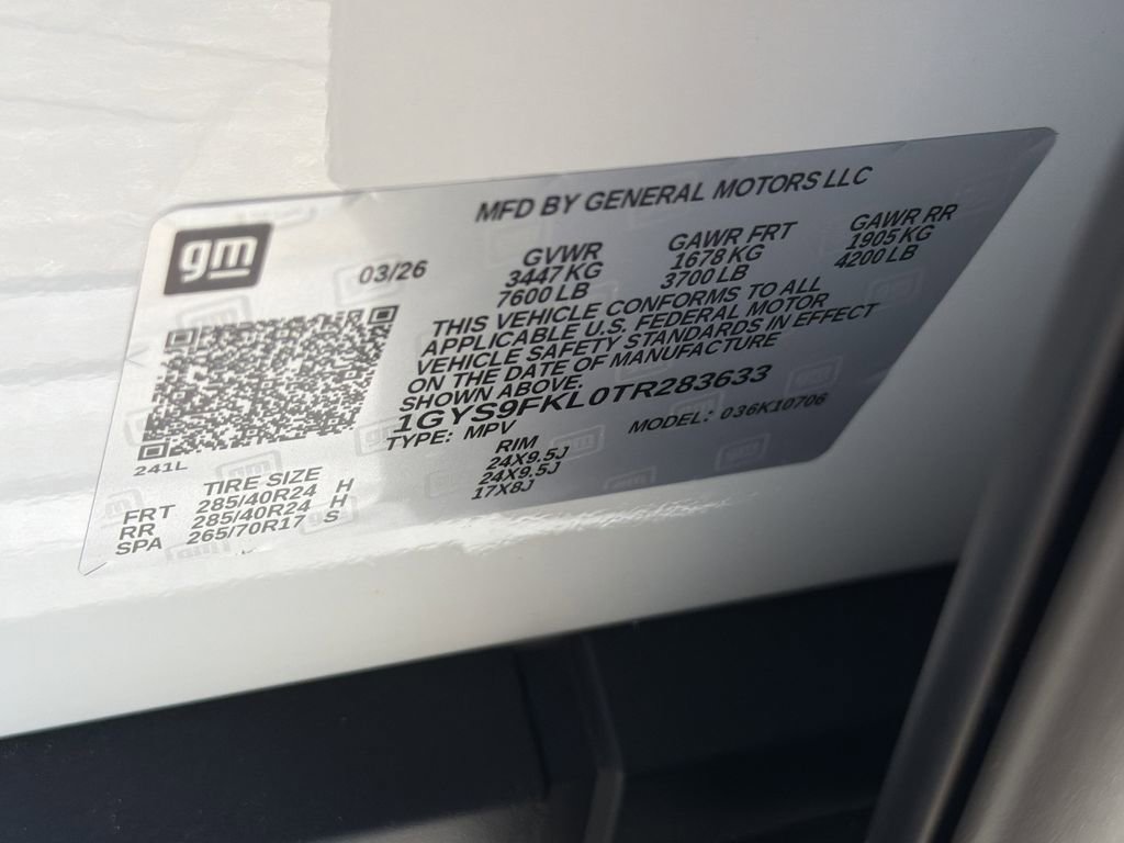 New 2026 Cadillac Escalade Sport w/ Touring Package image 34