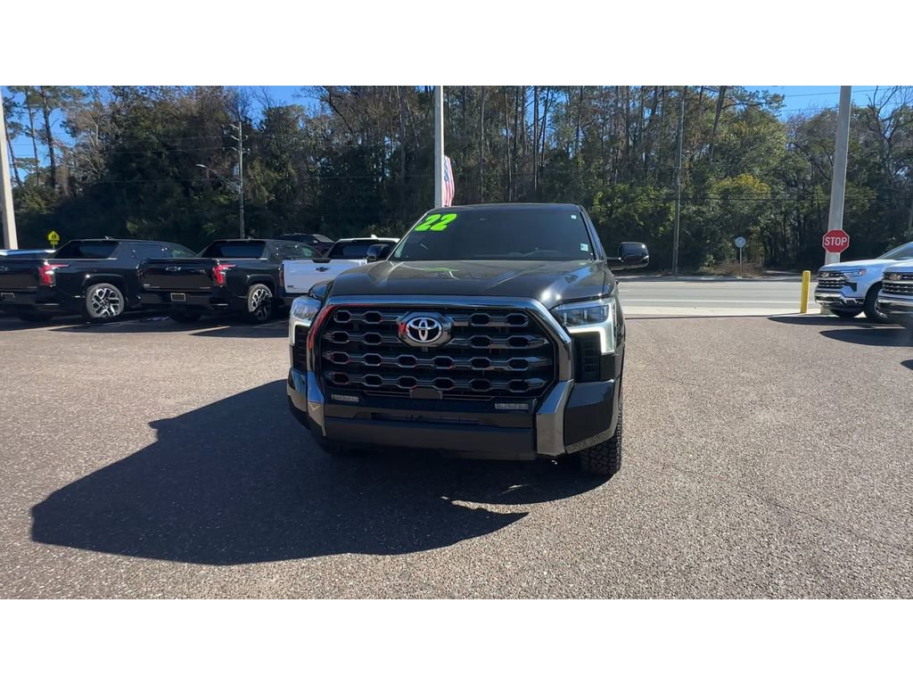 Used 2022 Toyota Tundra Platinum w/ Advanced Package image 3