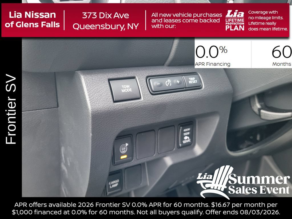 New 2026 Nissan Frontier SV w/ SV Convenience Package AWD/4WD image 12