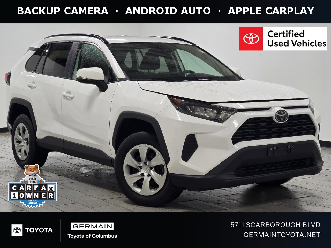 Certified 2021 Toyota RAV4 LE image 1