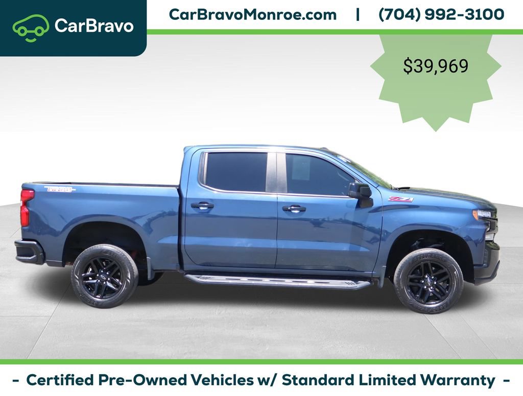 Certified 2022 Chevrolet Silverado 1500 LT Trail Boss w/ Bed Protection Package AWD/4WD image 7