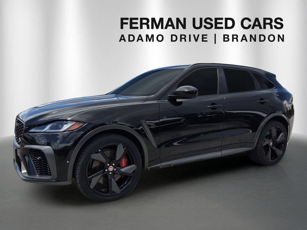 Used 2021 Jaguar F-PACE SVR AWD/4WD image 1