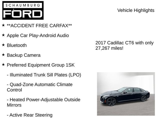 Used 2017 Cadillac CT6 Platinum AWD/4WD image 7