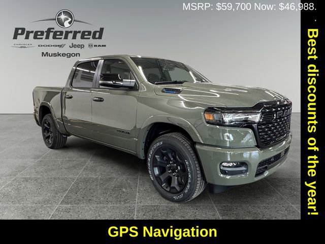 New 2025 RAM 1500 4x4 Crew Cab